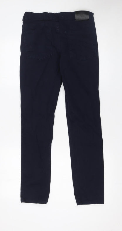 Womens UK Size 30 Americano Special Regular Fit Straight Blue Jeans