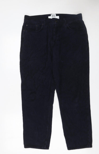 Womens UK Size 12 BDG Relaxed Fit Chino Blue Trousers