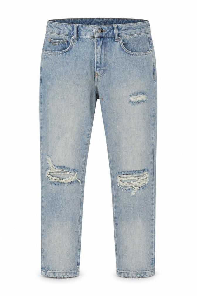 Mens UK Size 32 Couture Regular Fit Straight Blue Jeans