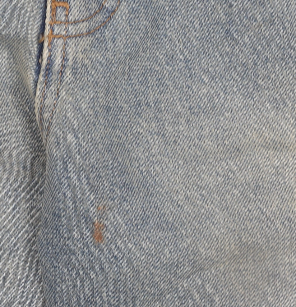 Mens UK Size 32 Couture Regular Fit Straight Blue Jeans
