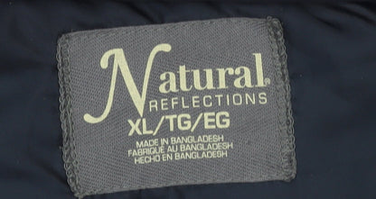 Mens UK Size XL Natural Reflections Black Bodywarmer
