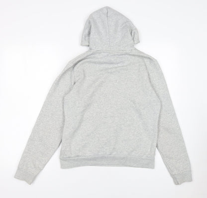 Womens UK Size 12 PUMA Grey Pullover Hoodie