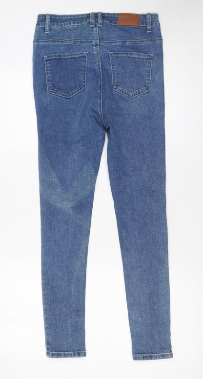 Womens UK Size 8 FAE London Slim Fit Skinny Blue Jeans