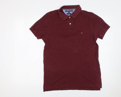 Mens UK Size M Tommy Hilfiger Cotton Polo Shirt