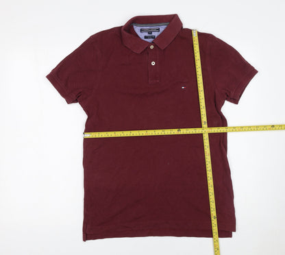 Mens UK Size M Tommy Hilfiger Cotton Polo Shirt