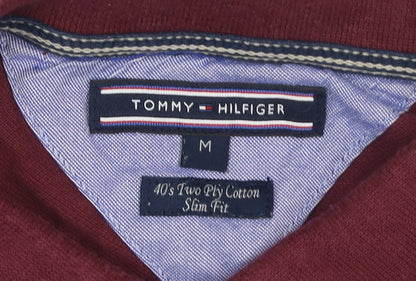Mens UK Size M Tommy Hilfiger Cotton Polo Shirt