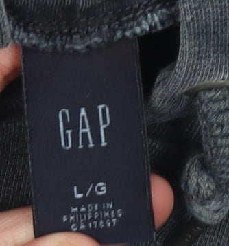 Womens UK Size L Gap Black Pullover Hoodie
