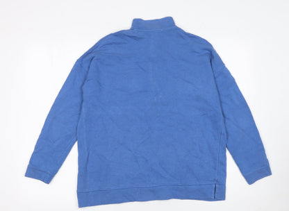 Womens UK Size 10 John Lewis & Partners Blue Pullover Sweatshirt