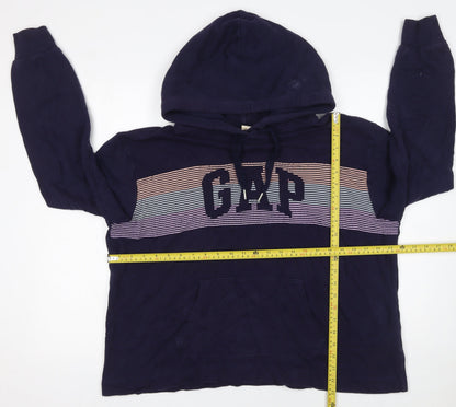 Womens UK Size L Gap Blue Pullover Hoodie