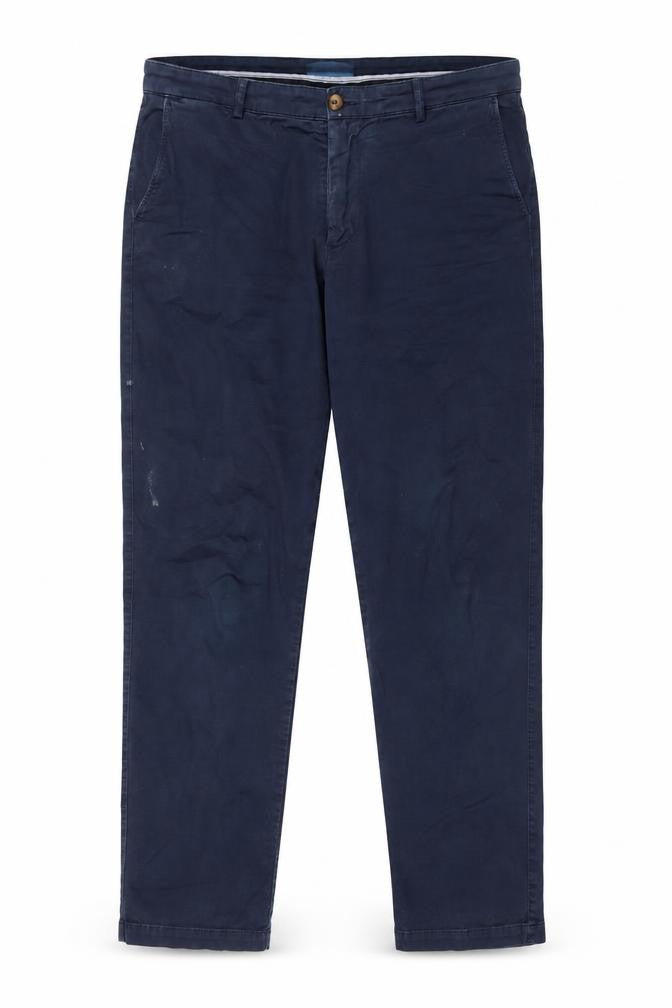 Mens UK Size 38 Beaufort & Blake Regular Fit Chino Blue Trousers