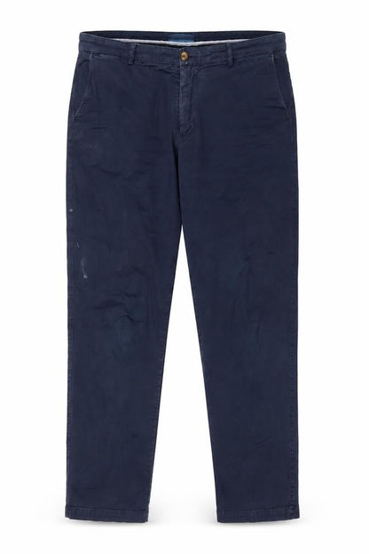 Mens UK Size 38 Beaufort & Blake Regular Fit Chino Blue Trousers