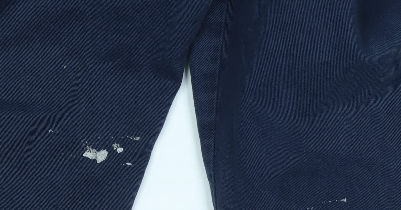 Mens UK Size 38 Beaufort & Blake Regular Fit Chino Blue Trousers