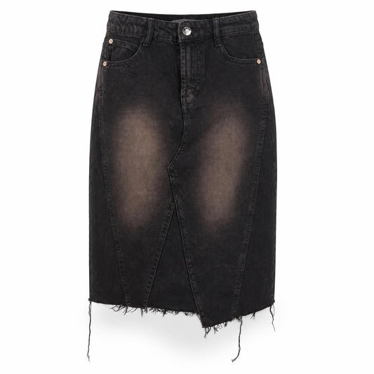 Womens UK Size 6 Bershka Straight & Pencil Denim Skirt