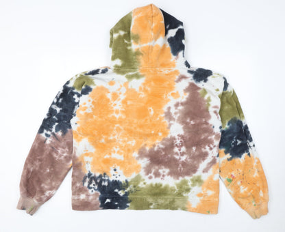 Womens UK Size 6 PRETTYLITTLETHING Multicoloured Pullover Hoodie