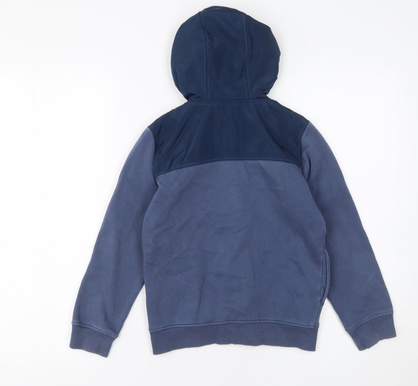 Boys UK Size 8-9 Years Lyle & Scott Blue Full Zip Hoodie