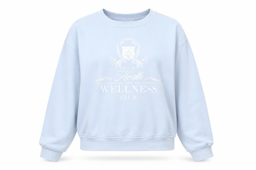 Womens UK Size 12 H&M Blue Pullover Sweatshirt