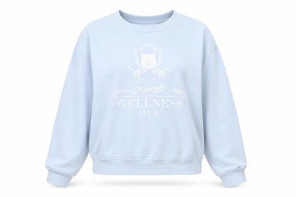Womens UK Size 12 H&M Blue Pullover Sweatshirt