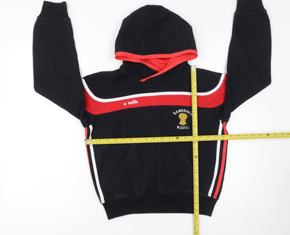 Boys UK Size 9-10 Years O'Neills Black Pullover Hoodie
