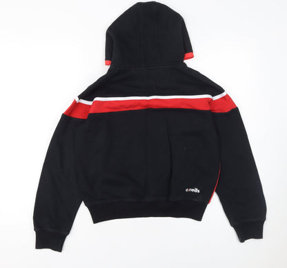 Boys UK Size 9-10 Years O'Neills Black Pullover Hoodie
