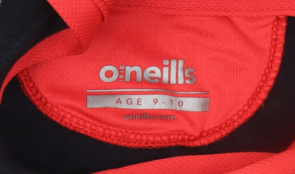 Boys UK Size 9-10 Years O'Neills Black Pullover Hoodie