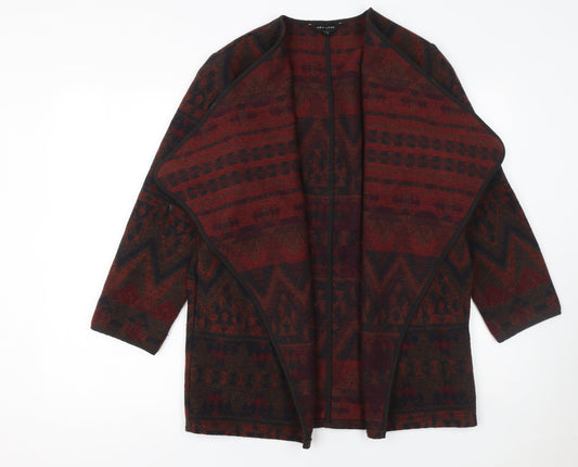 Womens UK Size 10 New Look Red Cardigan Jumper