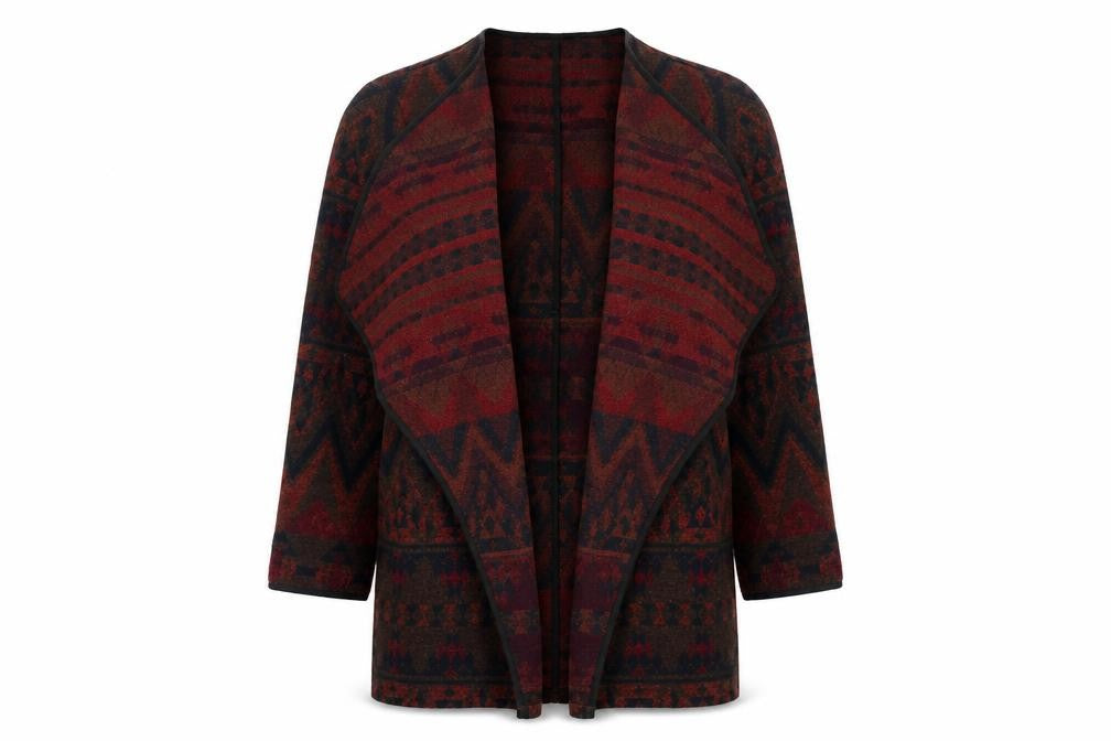 Womens UK Size 10 New Look Red Cardigan Jumper