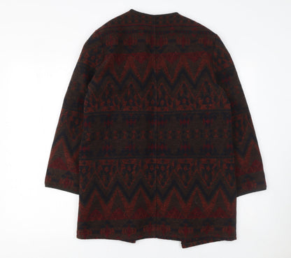 Womens UK Size 10 New Look Red Cardigan Jumper
