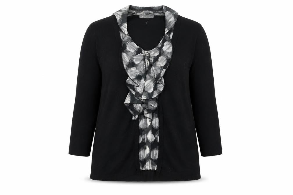 Womens UK Size 14 Marks and Spencer Black Cardigan Jumper