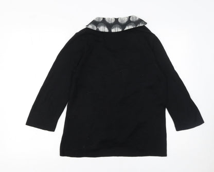 Womens UK Size 14 Marks and Spencer Black Cardigan Jumper