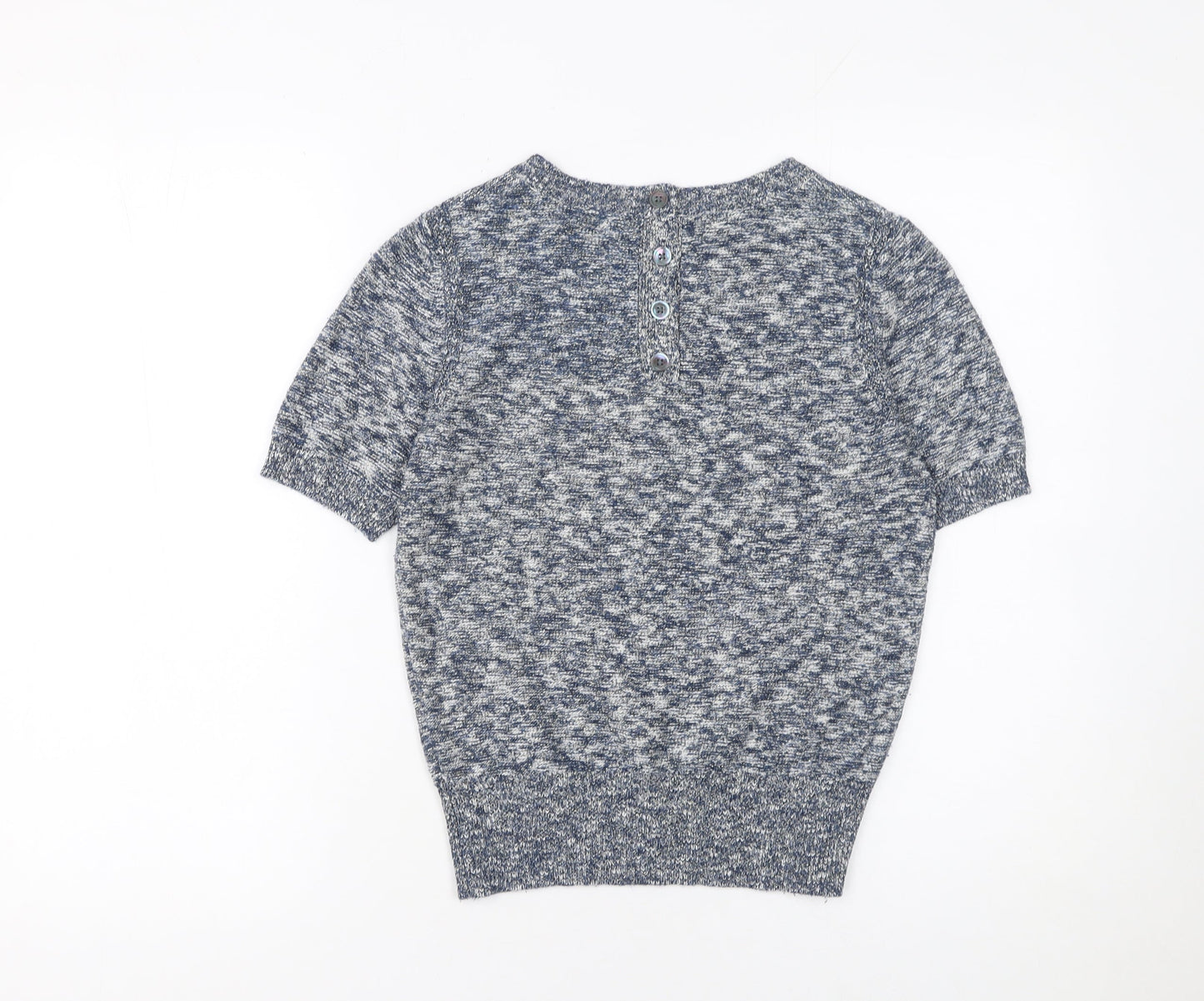 Womens UK Size XS Equipment Grey Pullover Jumper