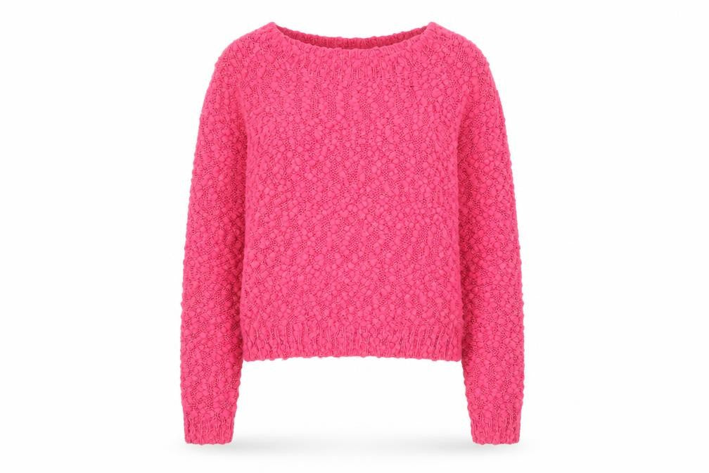 Womens UK Size 10 H&M Pink Pullover Jumper