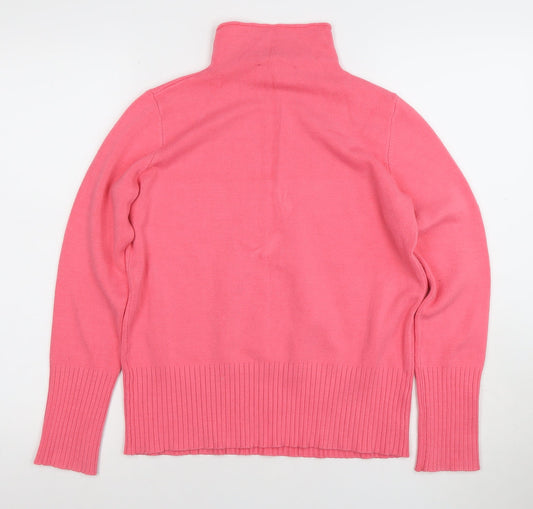 Womens UK Size M French Connection Pink Pullover Jumper