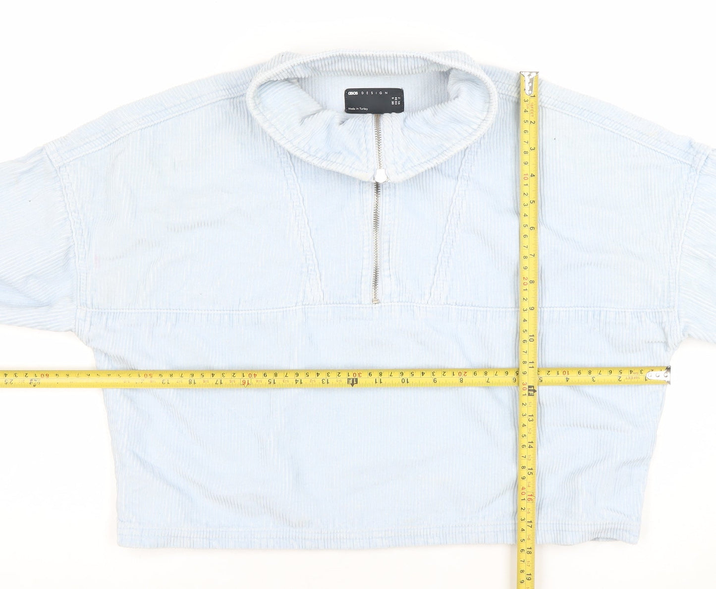 Womens UK Size 6 ASOS DESIGN Blue Basic Jacket