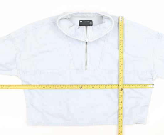 Womens UK Size 6 ASOS DESIGN Blue Basic Jacket