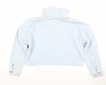 Womens UK Size 6 ASOS DESIGN Blue Basic Jacket