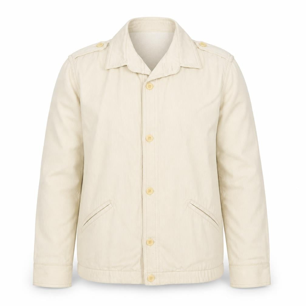 Mens UK Size M Sullivan Beige Basic Jacket