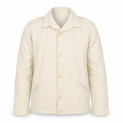 Mens UK Size M Sullivan Beige Basic Jacket