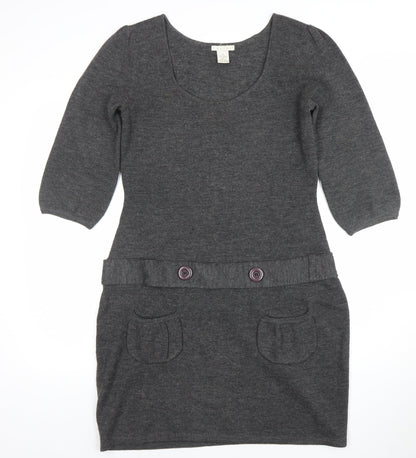 Womens UK Size M Tweeds Jumper Dress