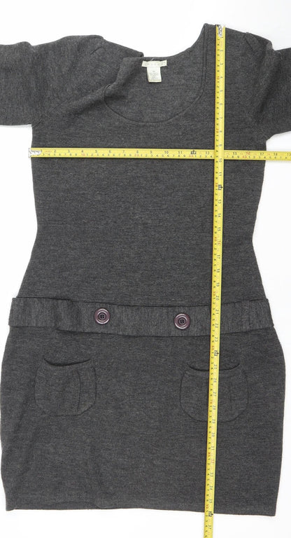 Womens UK Size M Tweeds Jumper Dress