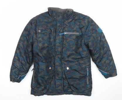 Boys UK Size 8-10 Years Cherokee Blue Puffer Jacket