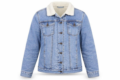 Womens UK Size 12 New Look Blue Basic Jacket