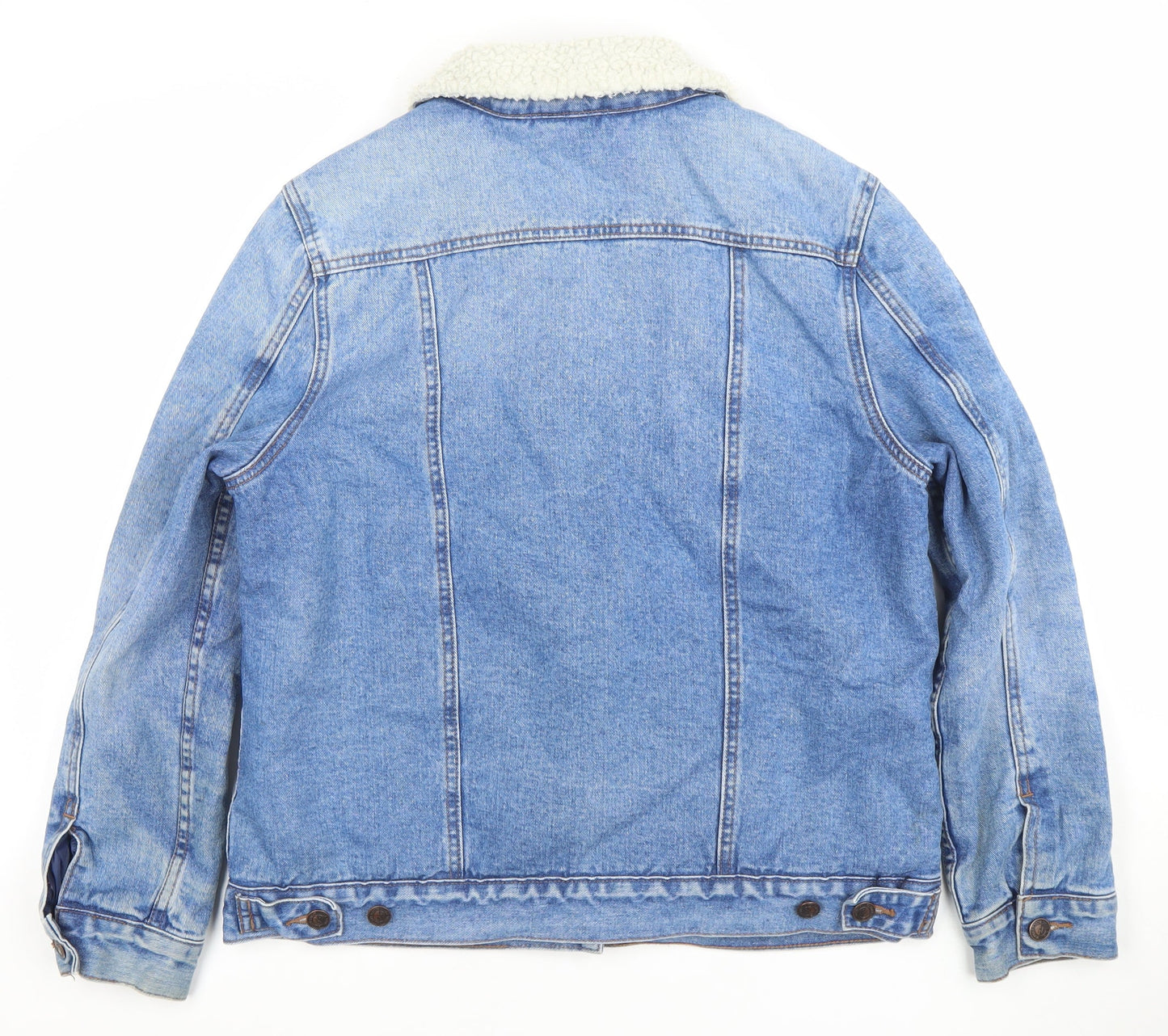 Womens UK Size 12 New Look Blue Basic Jacket