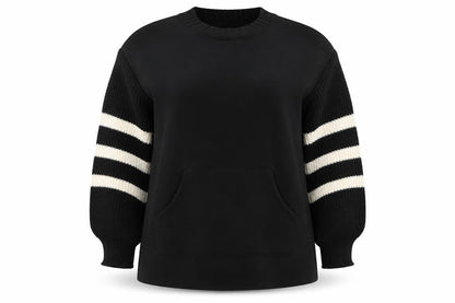 Womens UK Size L Sweetissima Black Pullover Sweatshirt