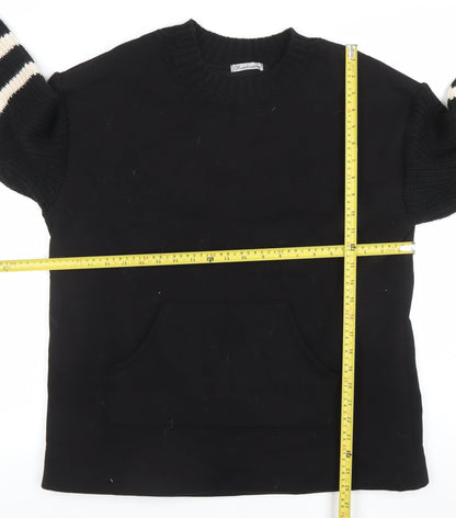 Womens UK Size L Sweetissima Black Pullover Sweatshirt