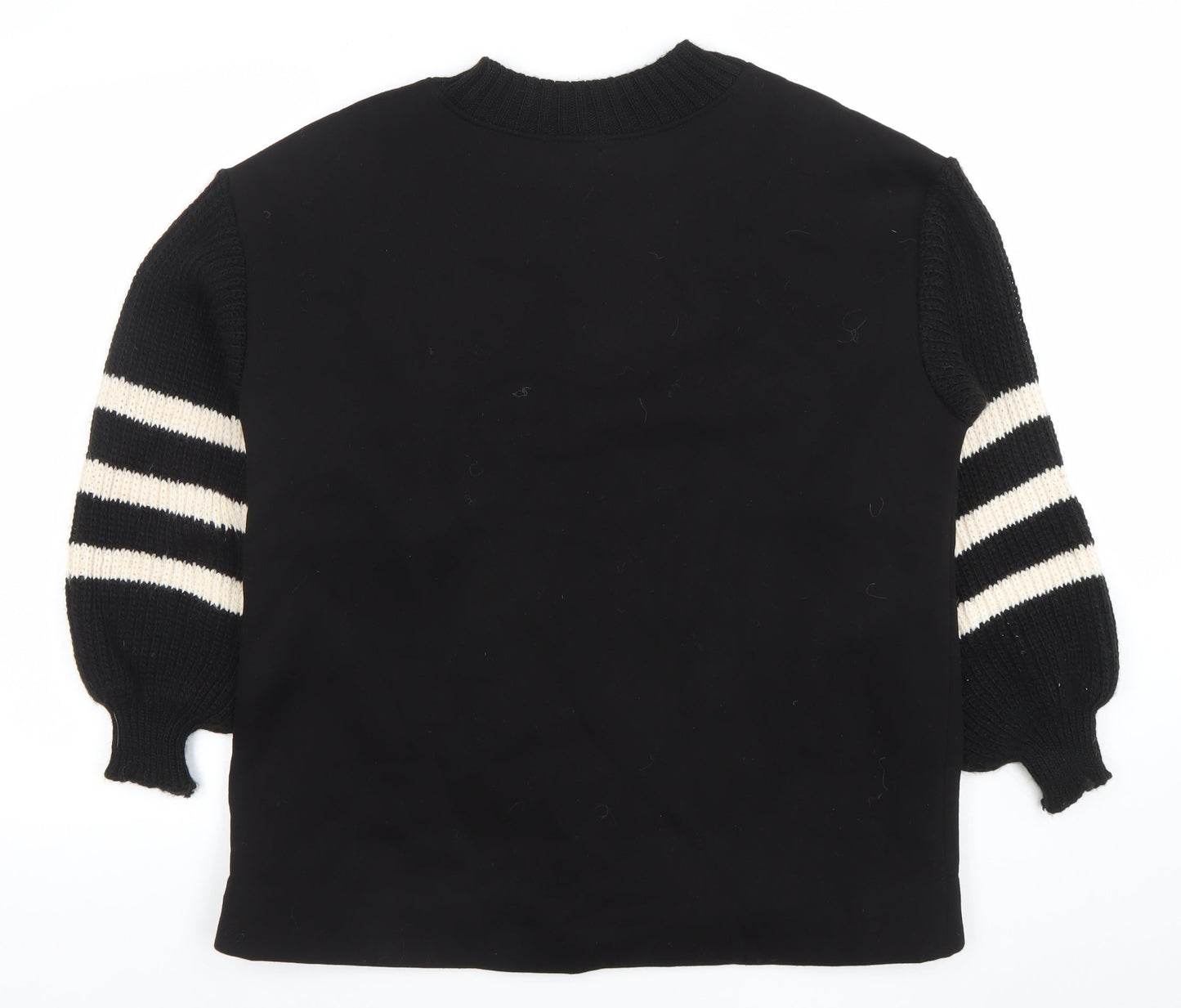Womens UK Size L Sweetissima Black Pullover Sweatshirt