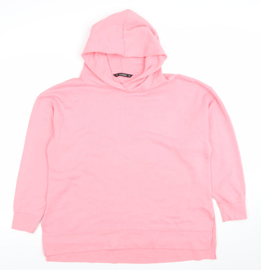 Womens UK Size M DUNNES Pink Pullover Hoodie