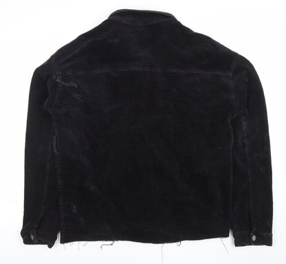 Womens UK Size 12 PRETTYLITTLETHING Black Basic Jacket