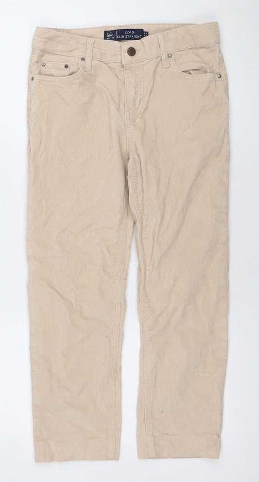 Womens UK Size 8 Boden Slim Fit Chino Beige Trousers