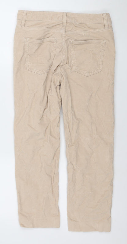 Womens UK Size 8 Boden Slim Fit Chino Beige Trousers