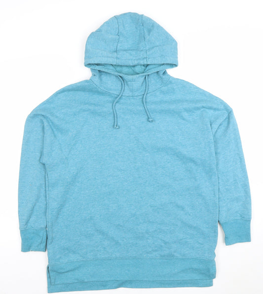 Womens UK Size S Dunnes Blue Pullover Hoodie